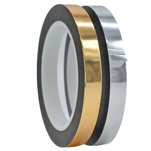 WOD MPFT2 Gold Metalized Polyester Film‎ Tape for Arts Car Boat Trim 2 Rolls G1